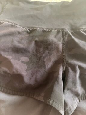 Lululemon Women's High-Waist Camo Active Shorts